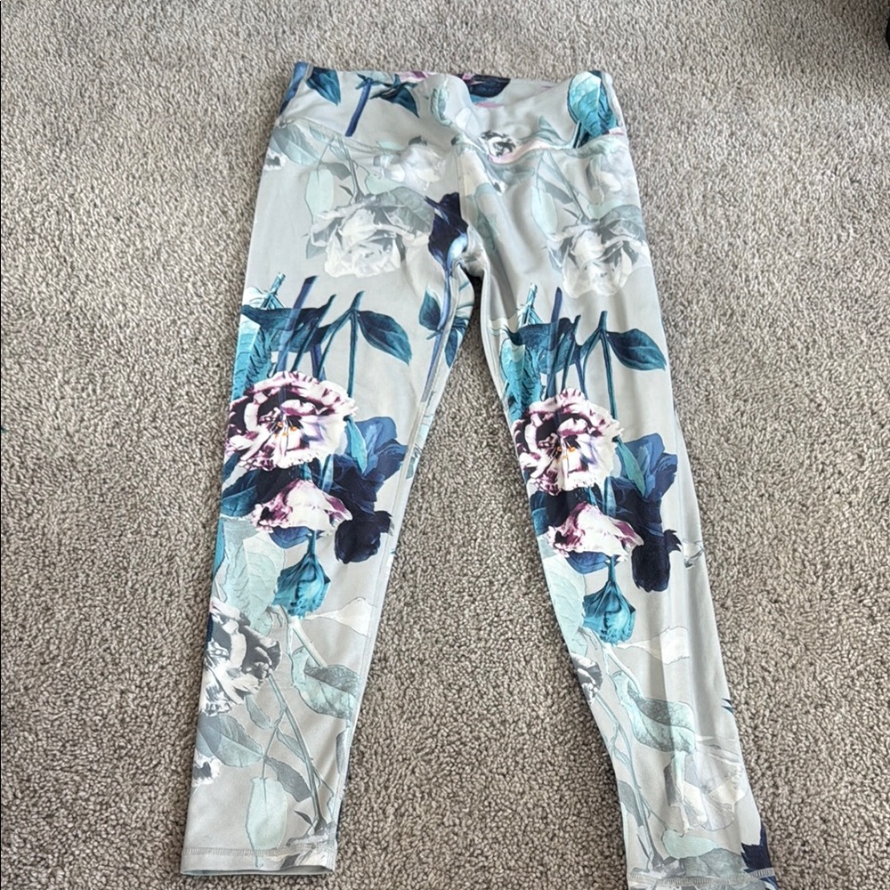 Floral Print Leggings